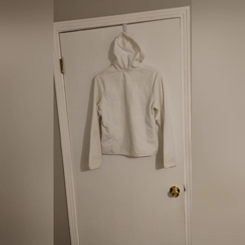 2000s Nike Girls Fleece Hoodie Sweatshirt Sz M (8-10)